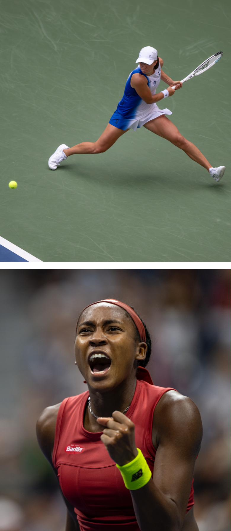 Rolex and US Open Tennis - Ben Bridge | Players on court