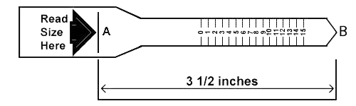 Ring Size Printable Ruler - Printable Templates