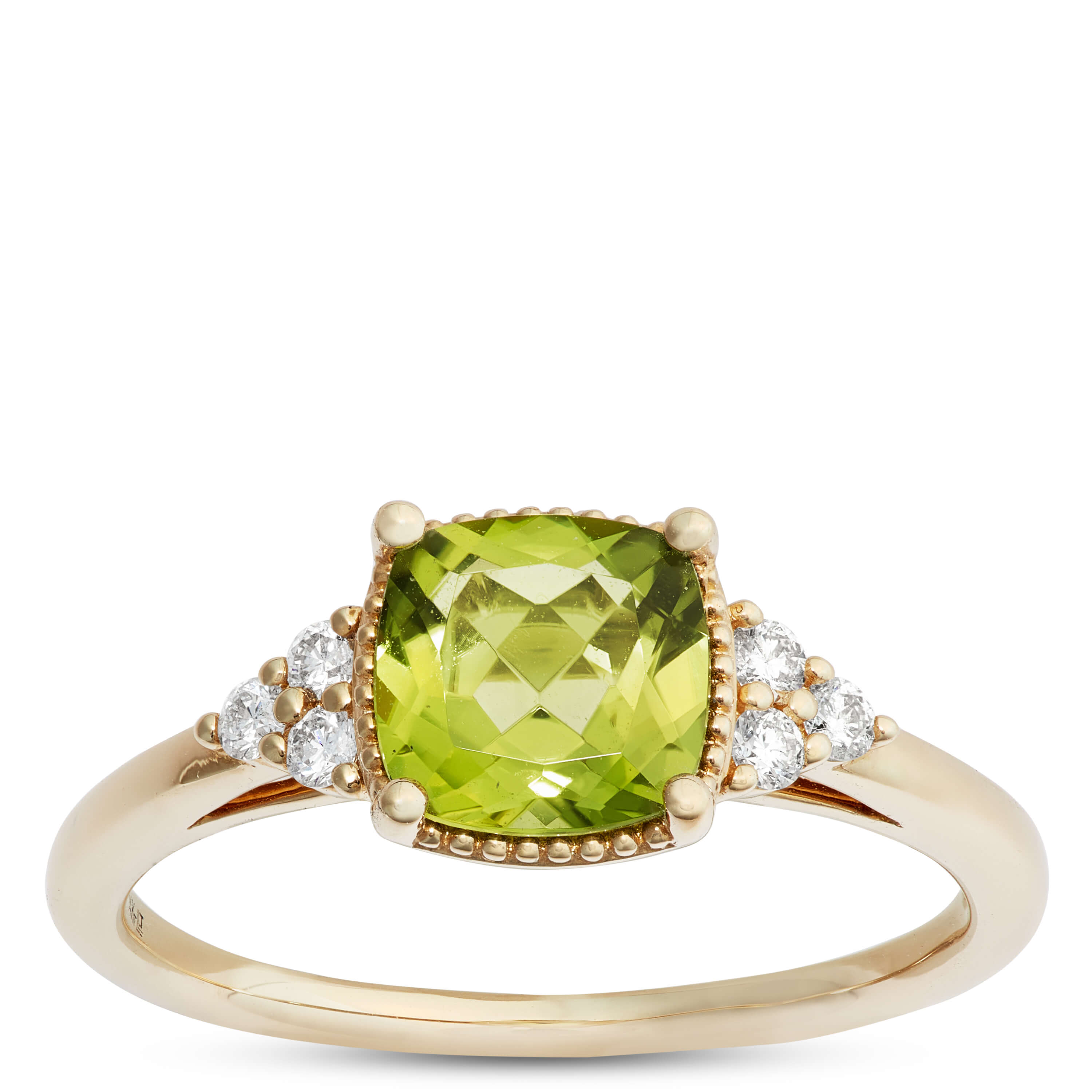 Cushion on sale cut peridot