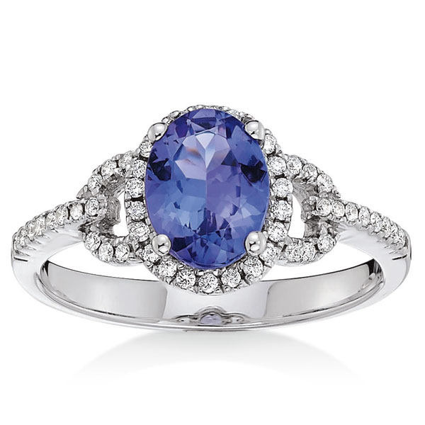 Tanzanite & Diamond Ring 14K | Ben Bridge Jeweler