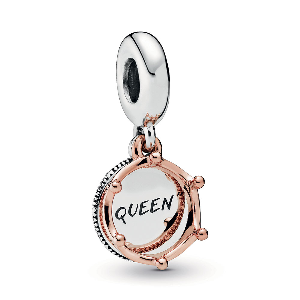 Pandora Rose™ Pandora Wonderland Queen & Regal Crown Dangle Charm