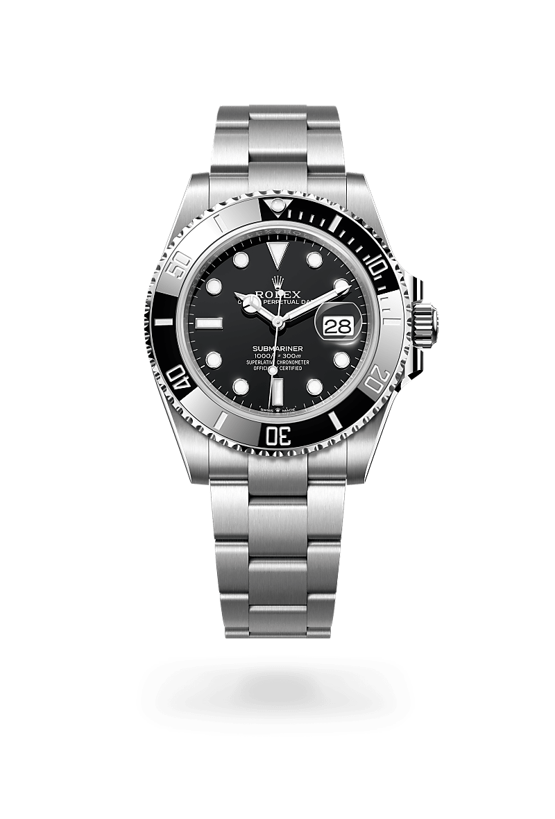 rolex submariner in oystersteel, m126610ln-0001 - ben bridge