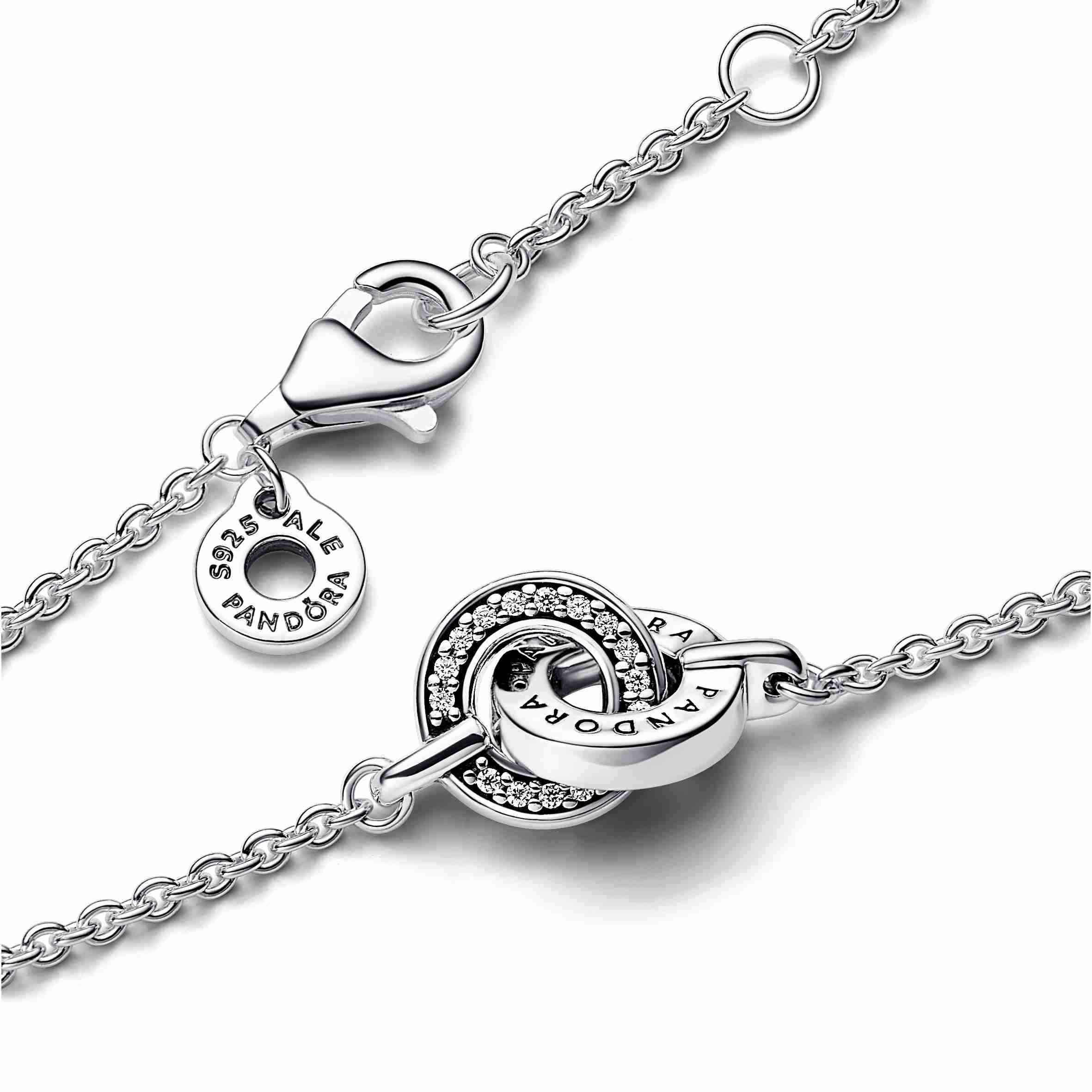 Pave Heart chain bracelet – diamondaupair