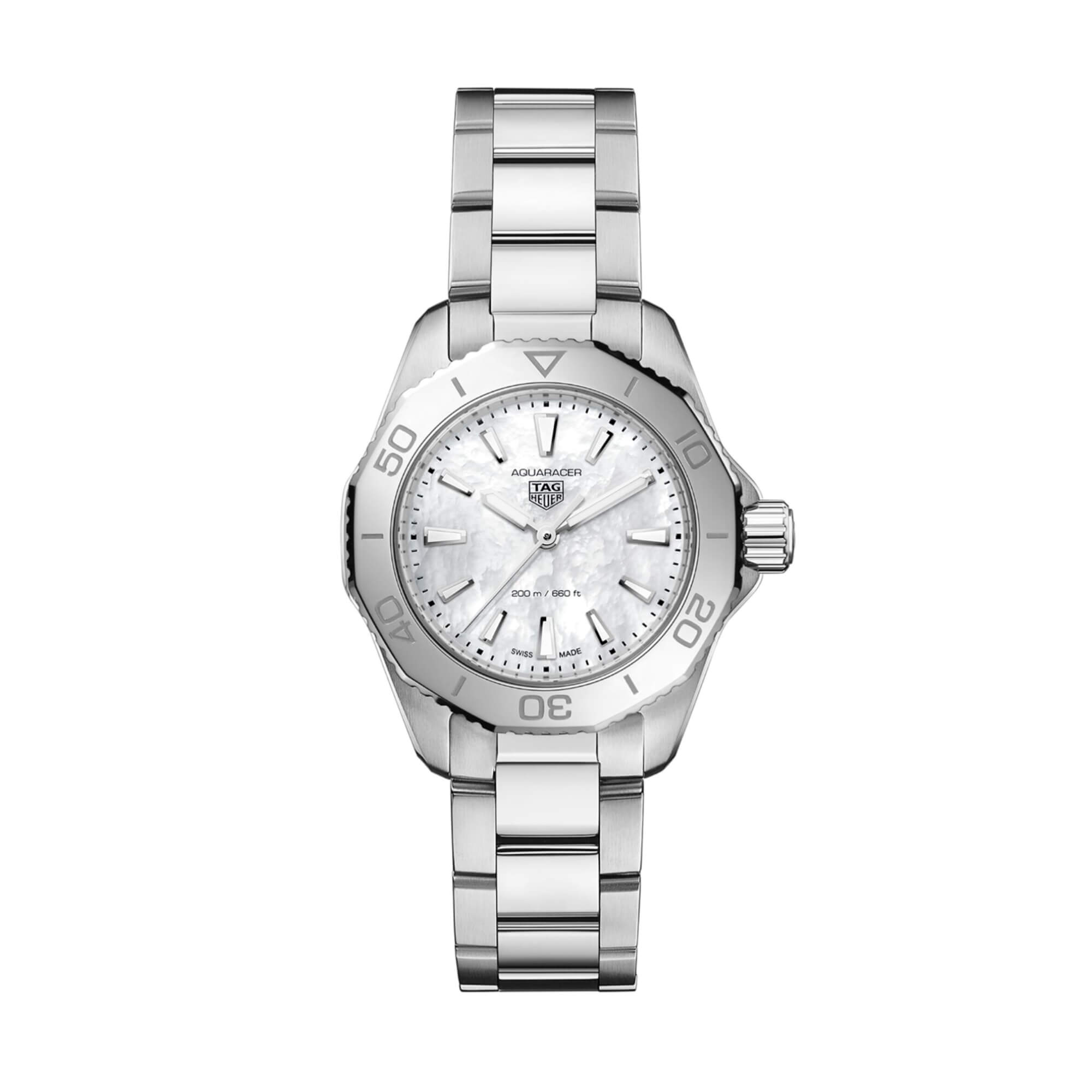 Tag heuer cheap white dial