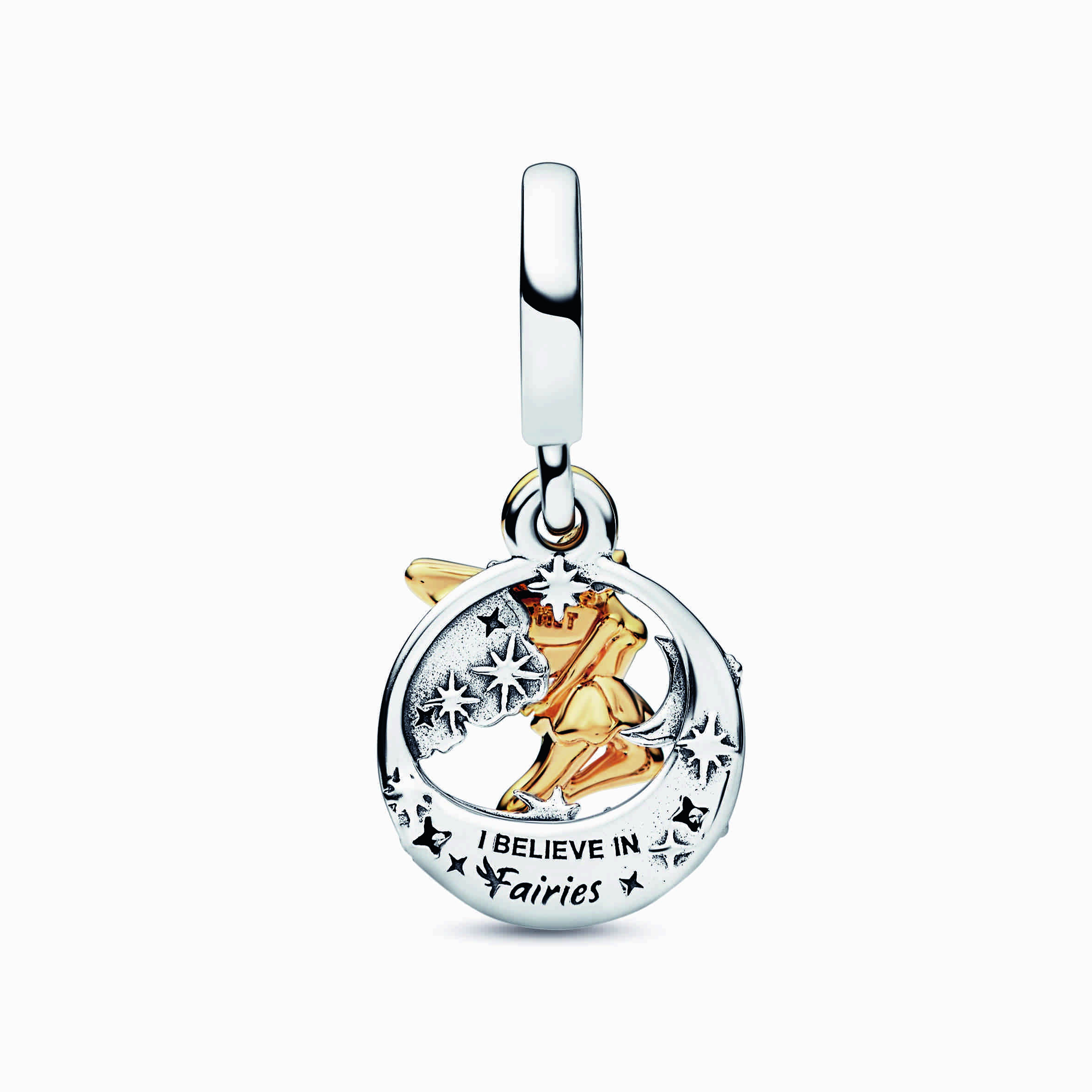 Disney tinkerbell fairy princess castle pandora dangle charm outlet pendant