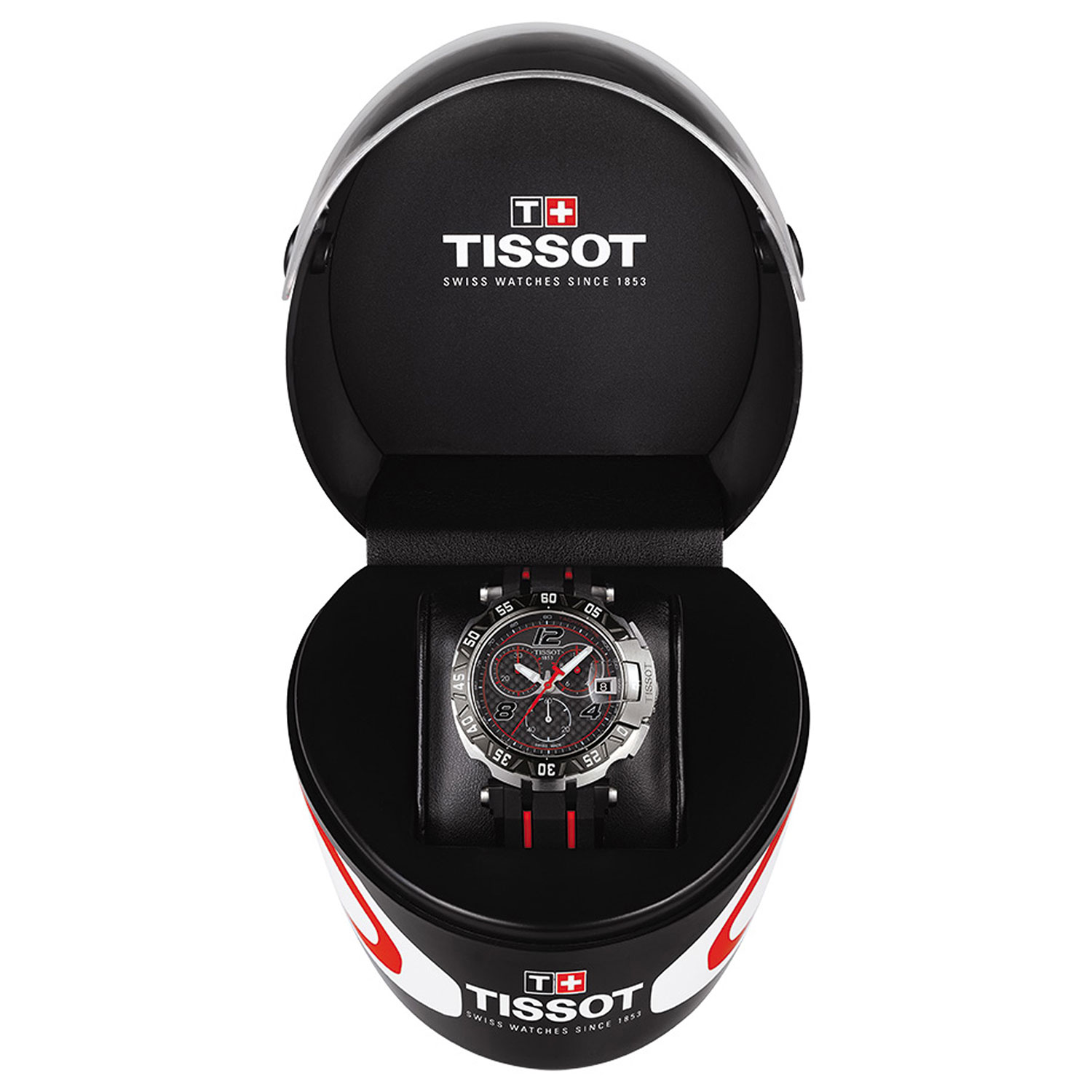 Tissot T Race MotoGP 2016 Chronograph Black PVD Watch 45mm