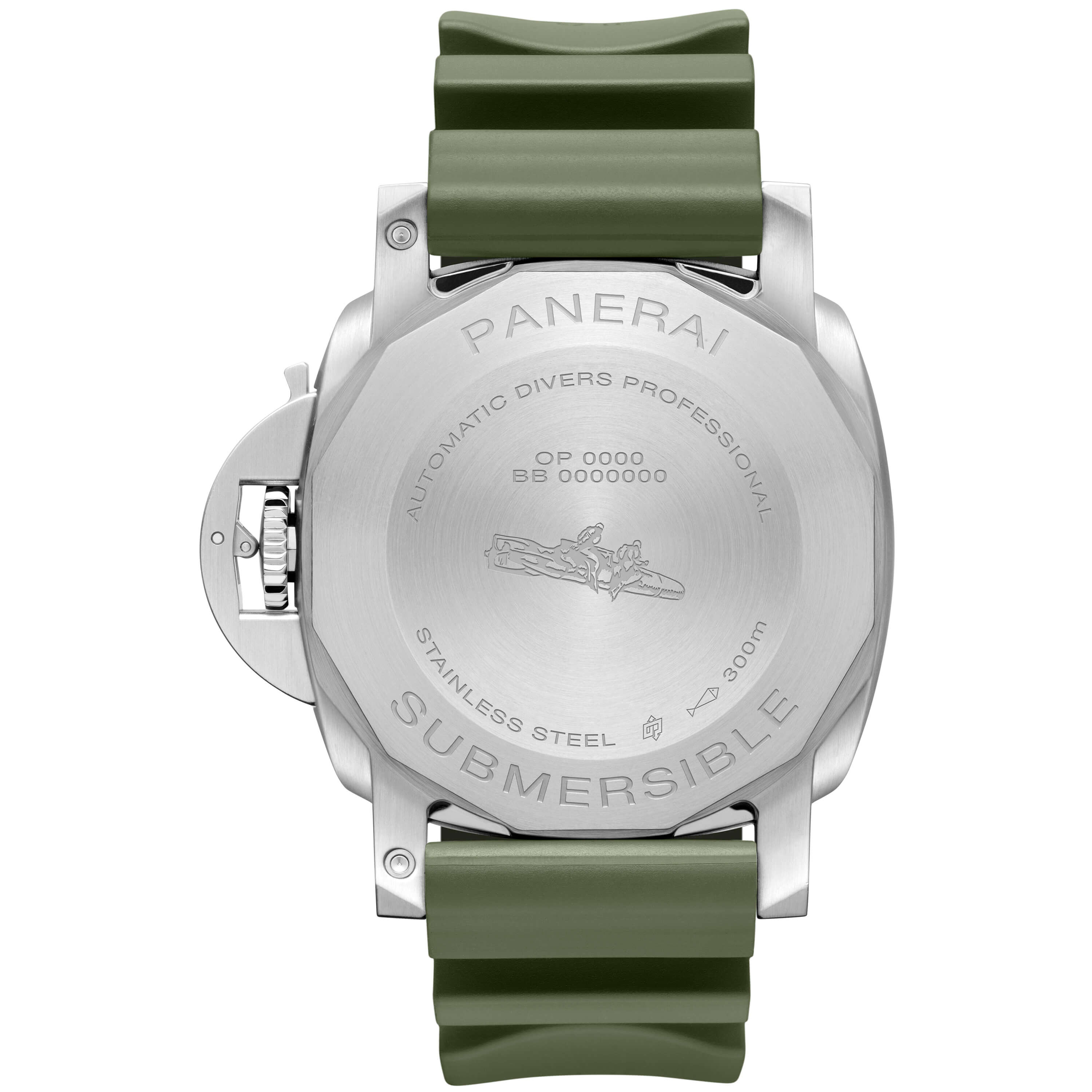 Panerai Submersible QuarantaQuattro Bianco Watch Steel Case White