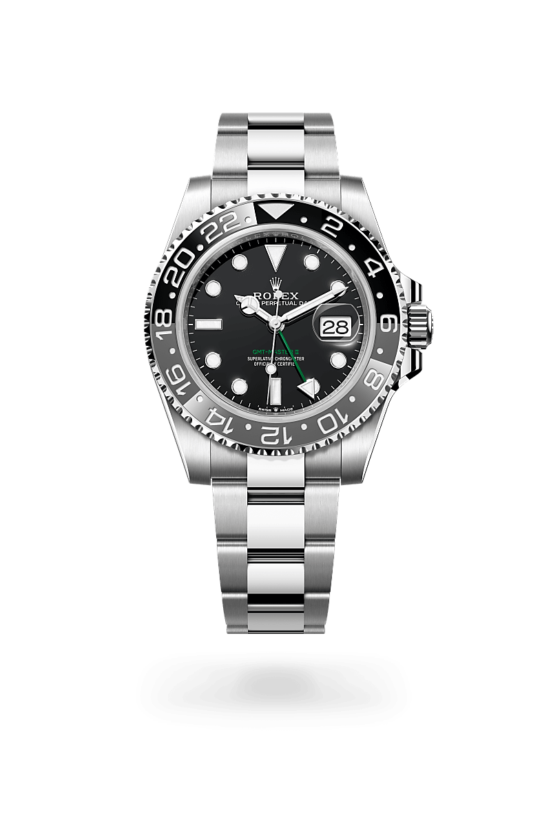 rolex gmt-master ii in oystersteel, m126710grnr-0004 - ben bridge