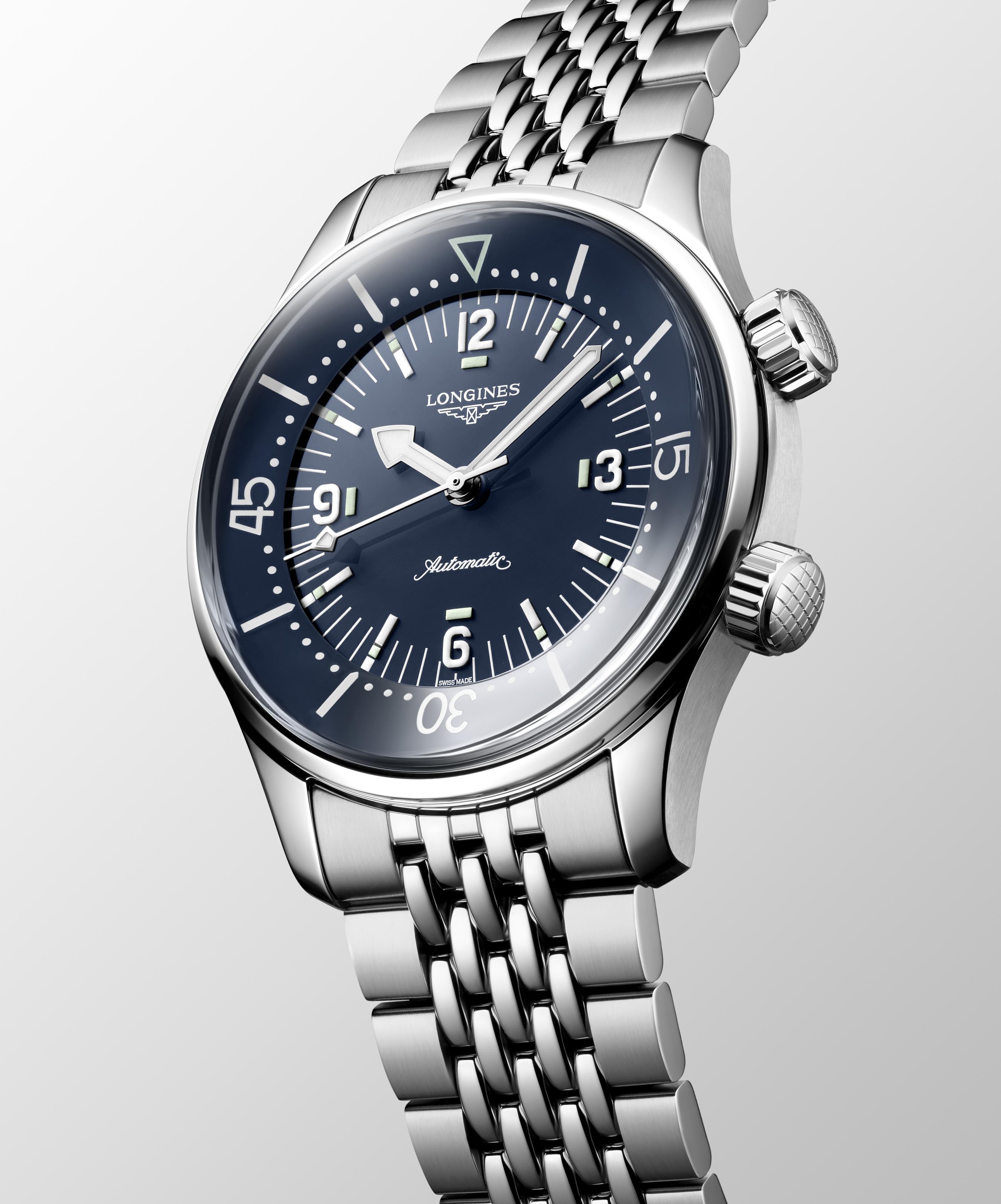 Longines Legend Diver Blue Dial 39mm