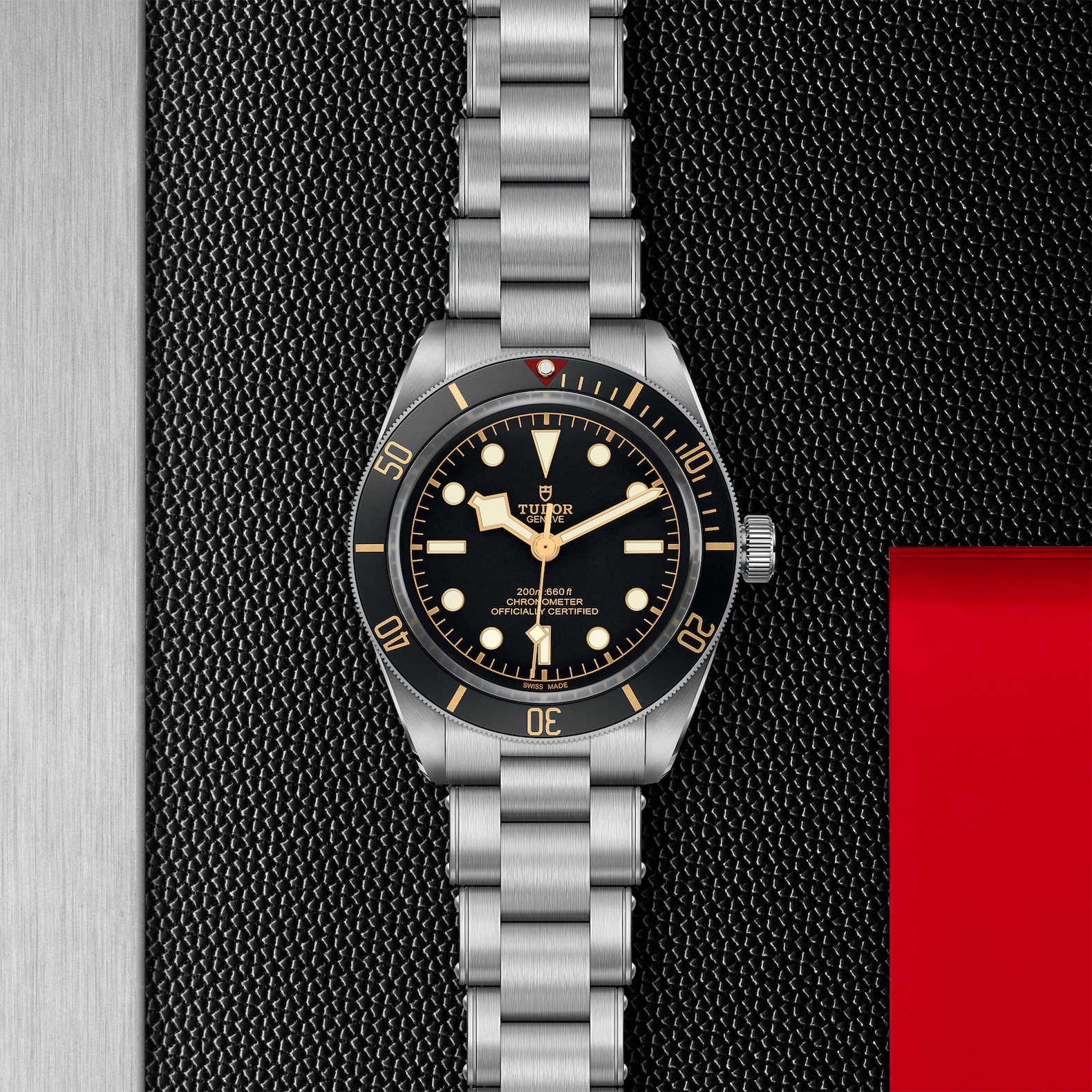 TUDOR Black Bay Fifty Eight Watch Steel Case Black Dial Steel