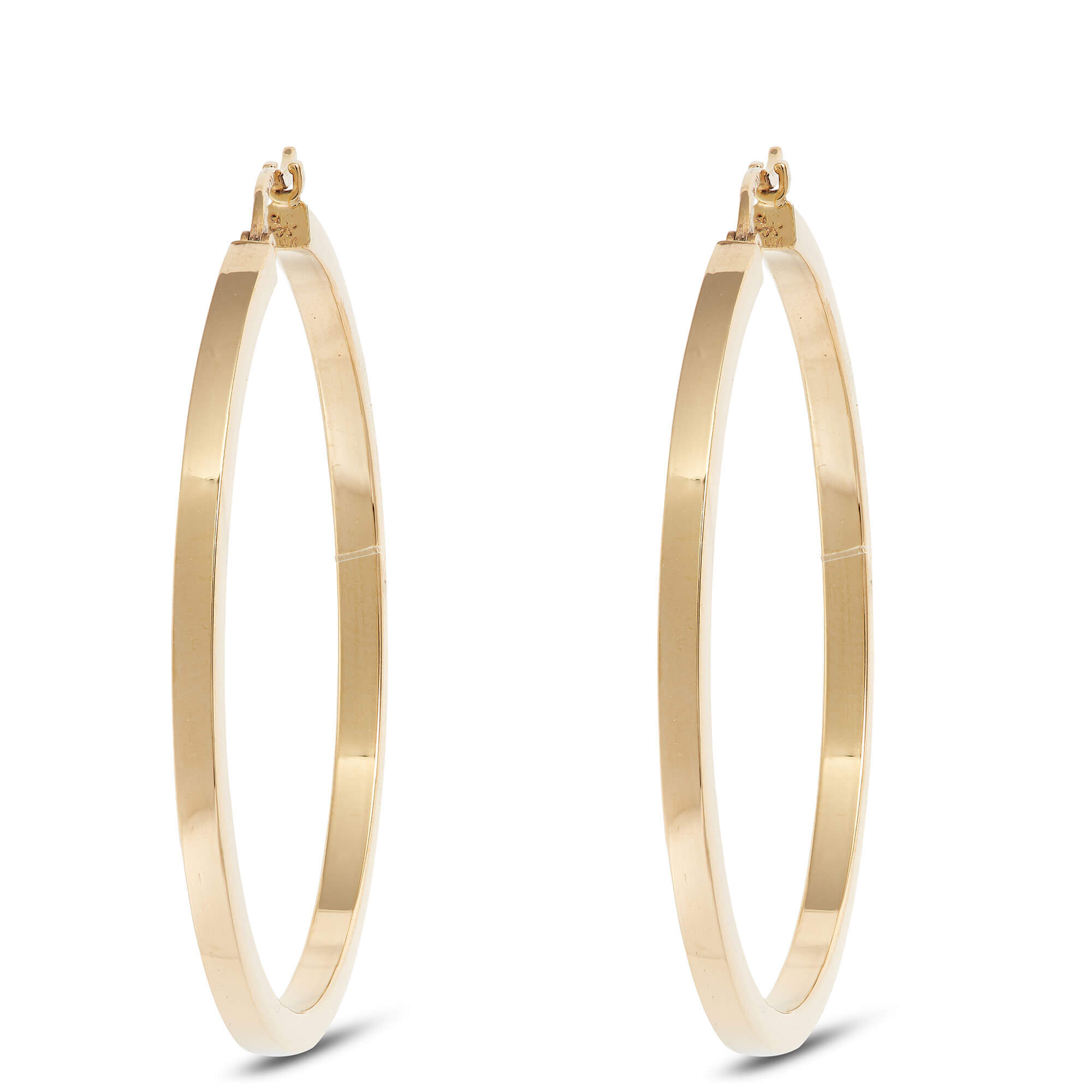 40mm 14k deals gold hoop earrings