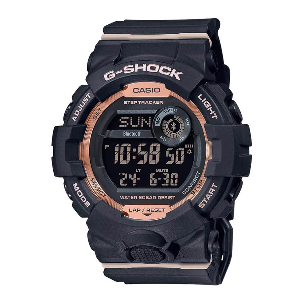 g shock black bluetooth