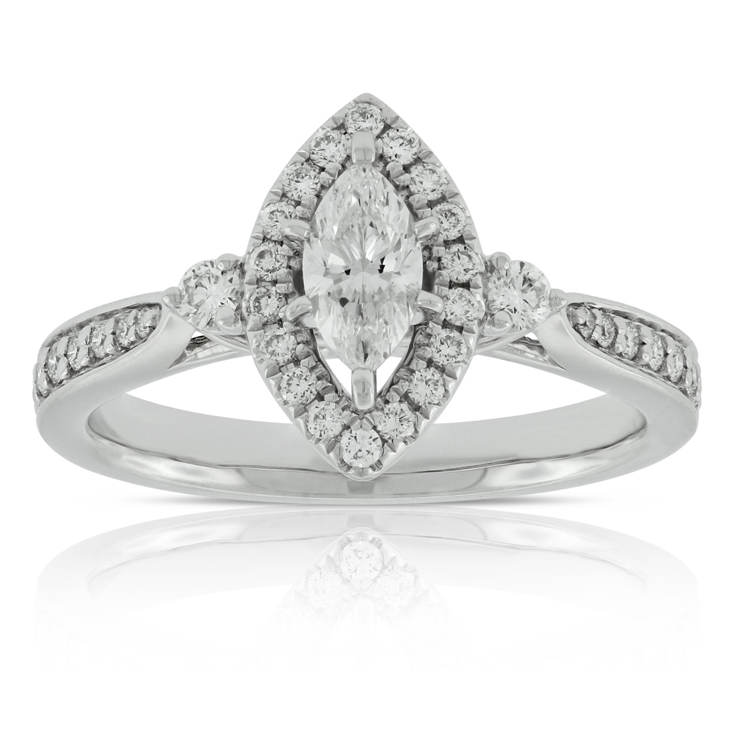 Marquise Diamond Ring 14K | Ben Bridge 