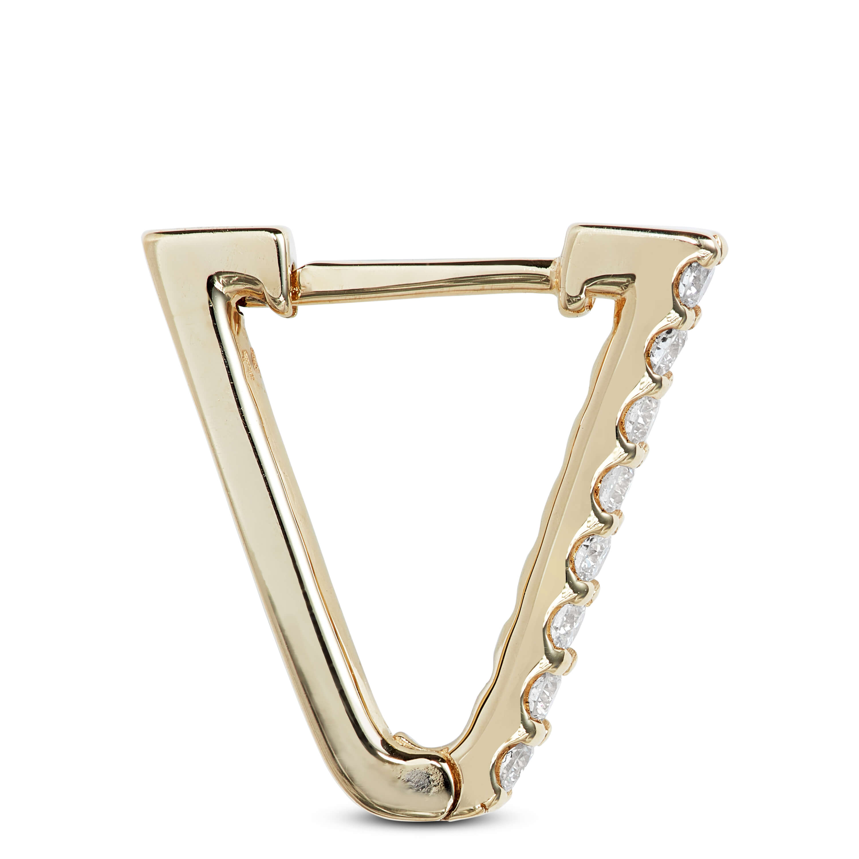 Ben Bridge Jewelers Women's V Initial Letter Pendant Necklace