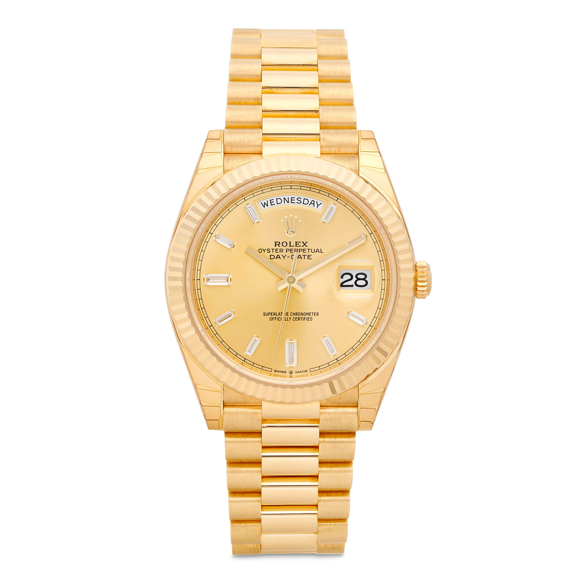 Pre-Owned Rolex Day Date 18K Gold, 40mm