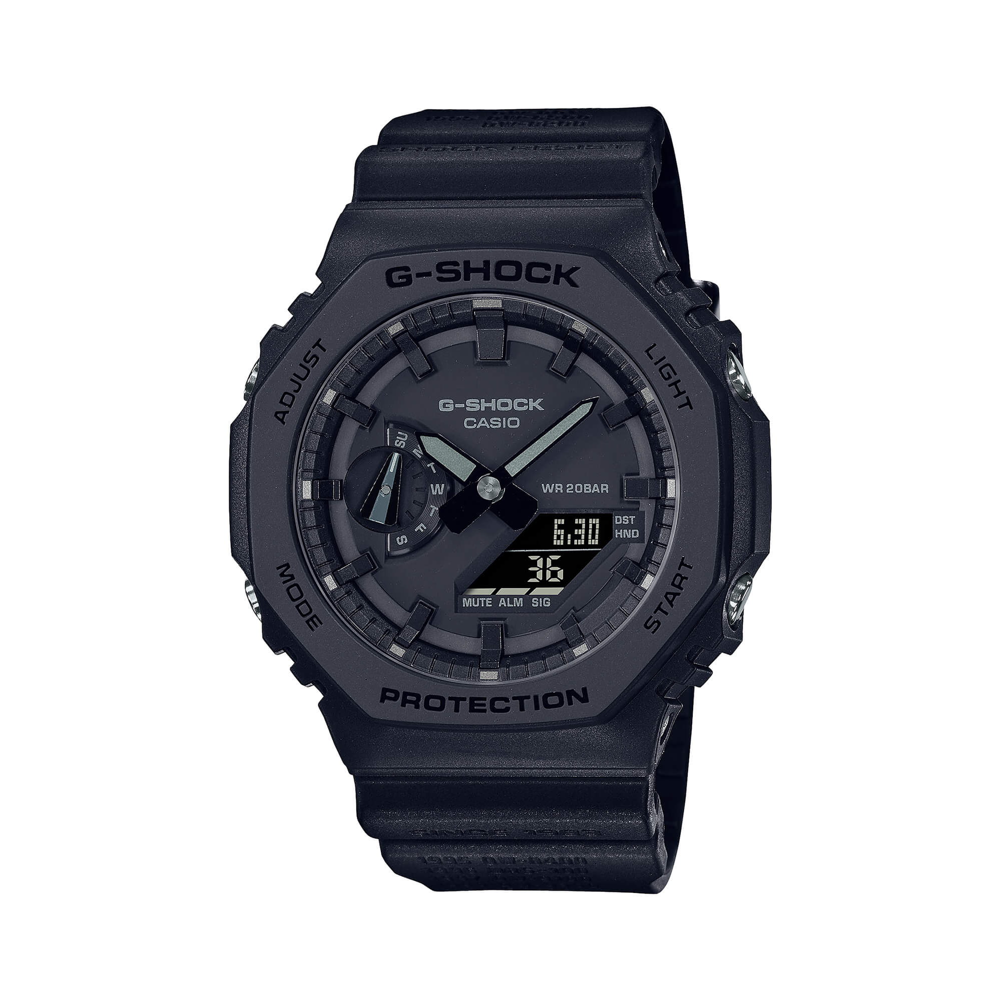 G-Shock 40th Anniversary Remastered Watch Black Case Black Resin