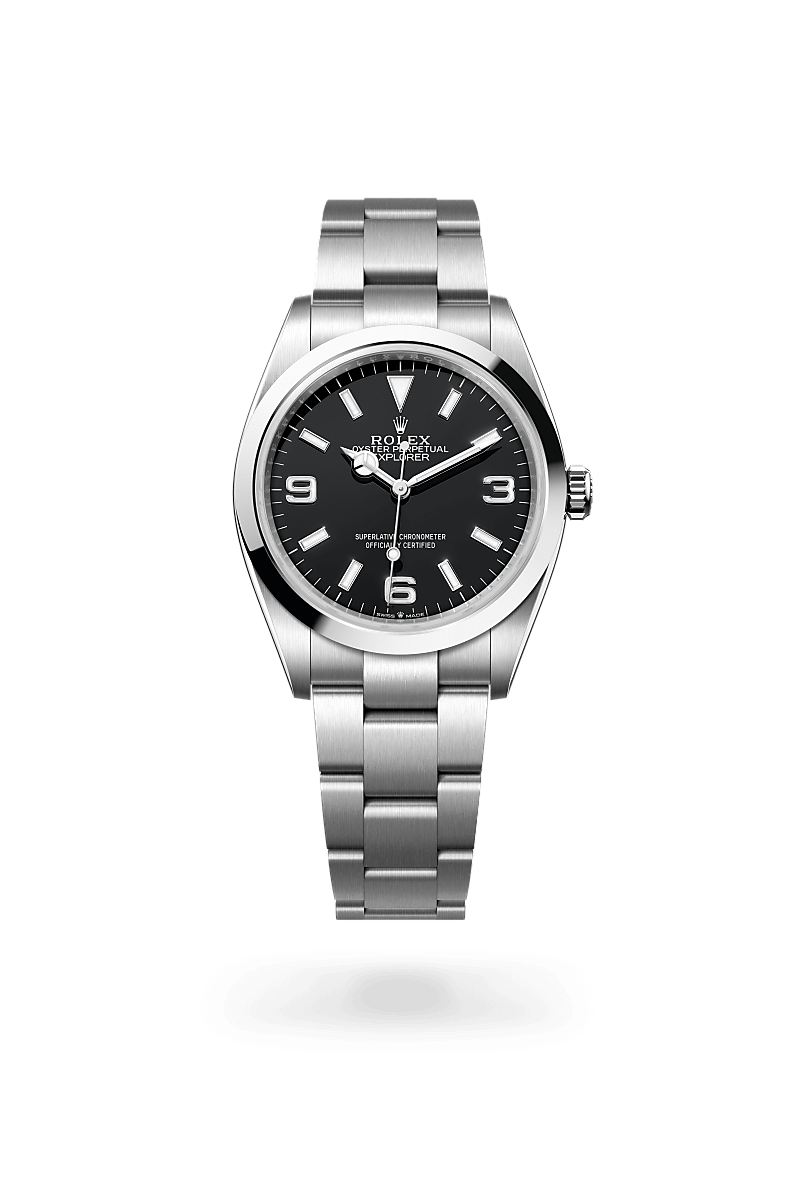 rolex explorer in oystersteel, m124270-0001 - ben bridge