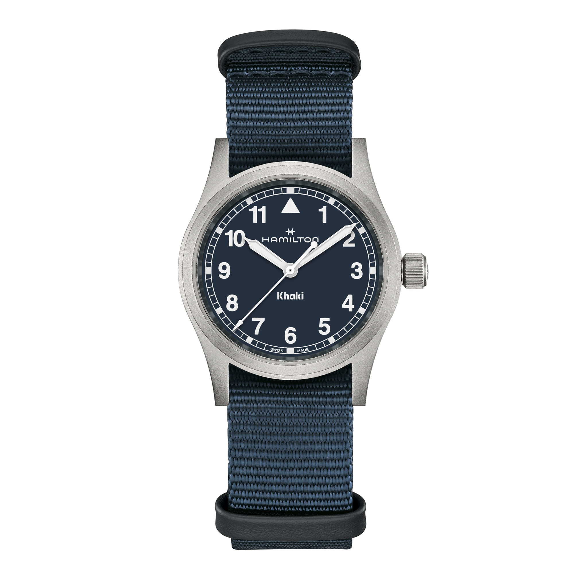 Hamilton Khaki Field Quartz Watch Blue Dial, 33mm