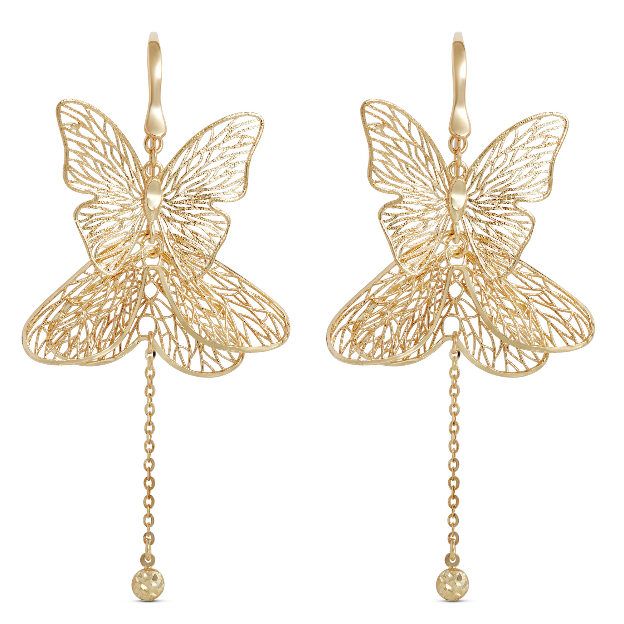 butterfly earrings