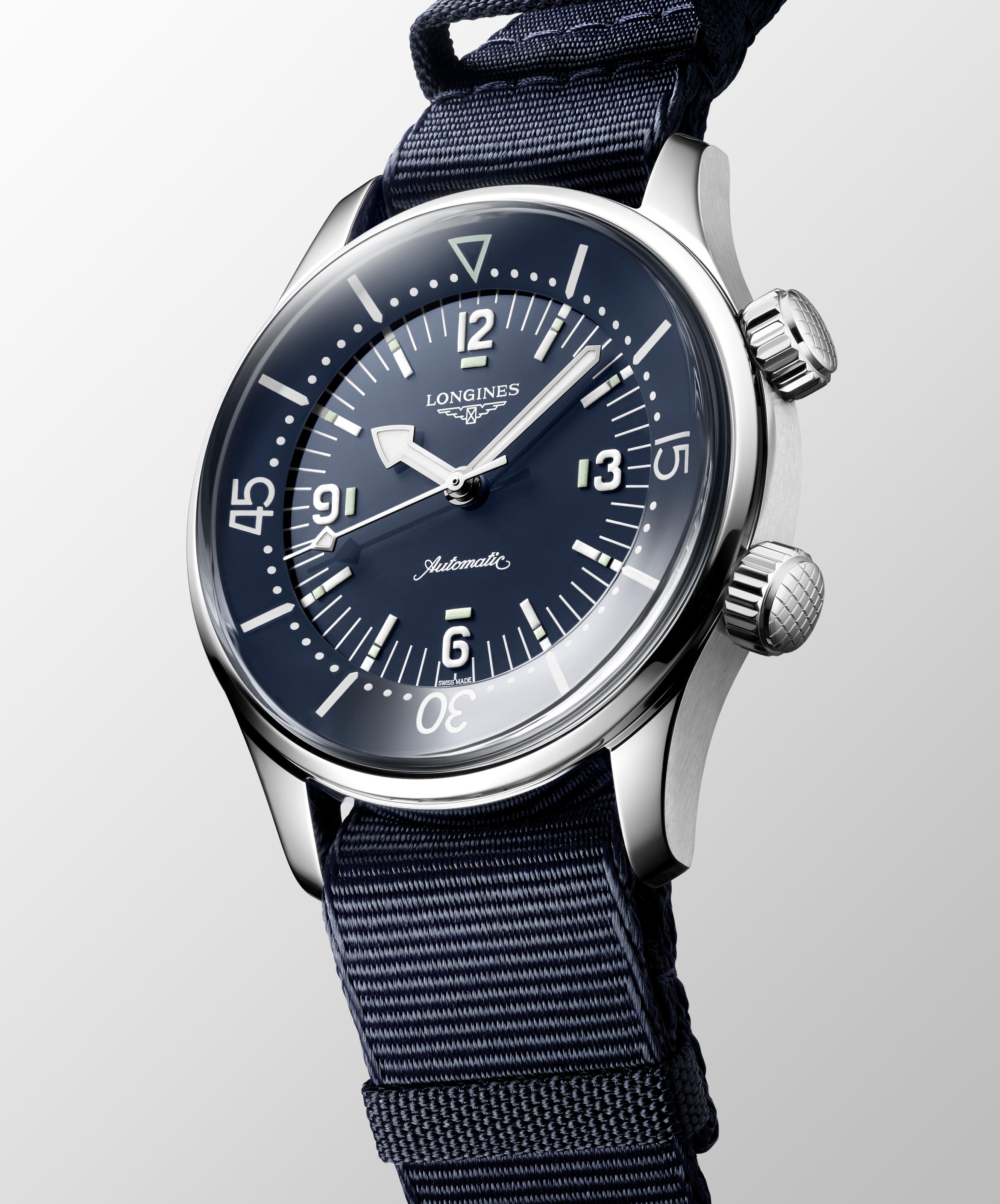 Longines Legend Diver Blue Dial 39mm