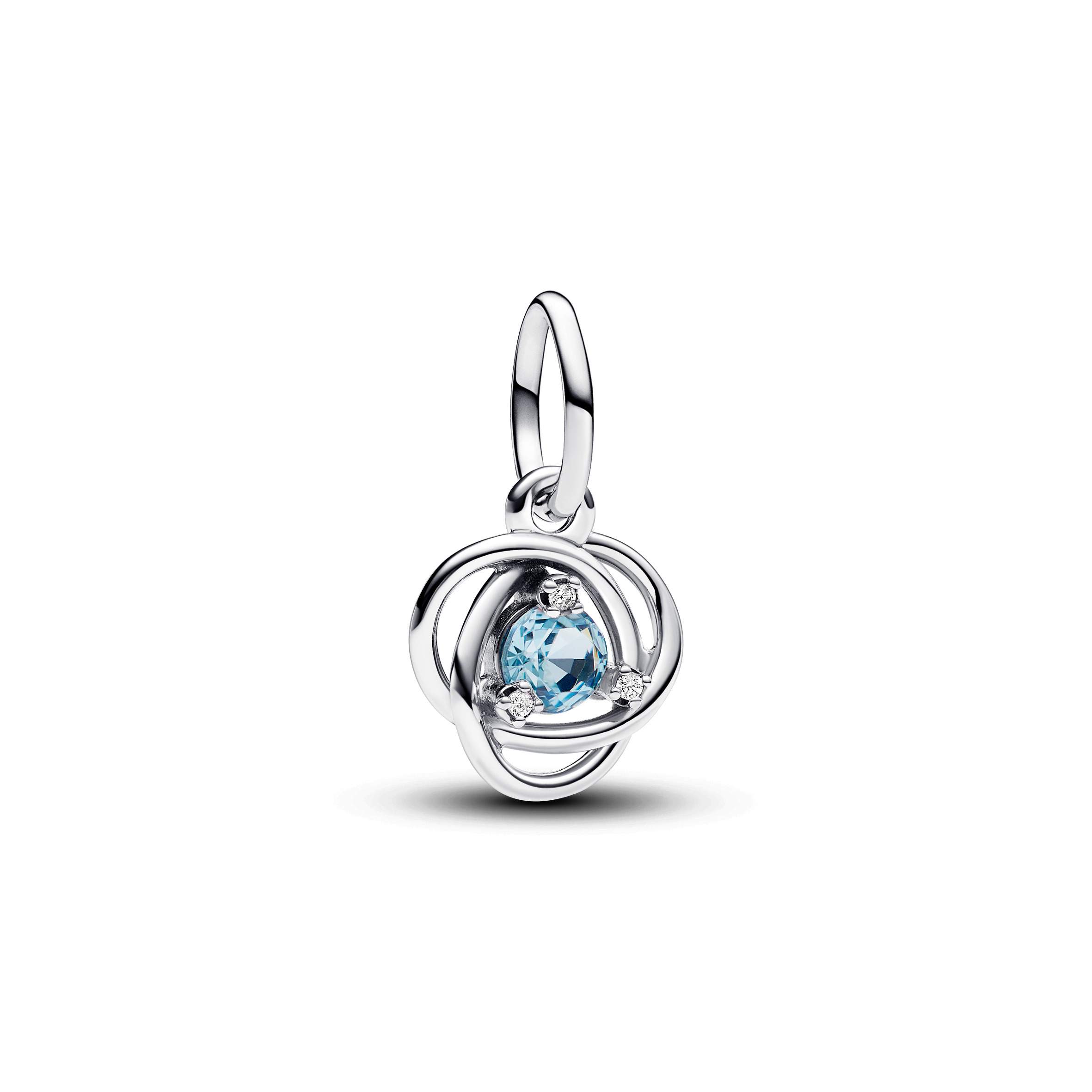 PANDORA Radiant Droplet sold Aqua Blue Charm - 2