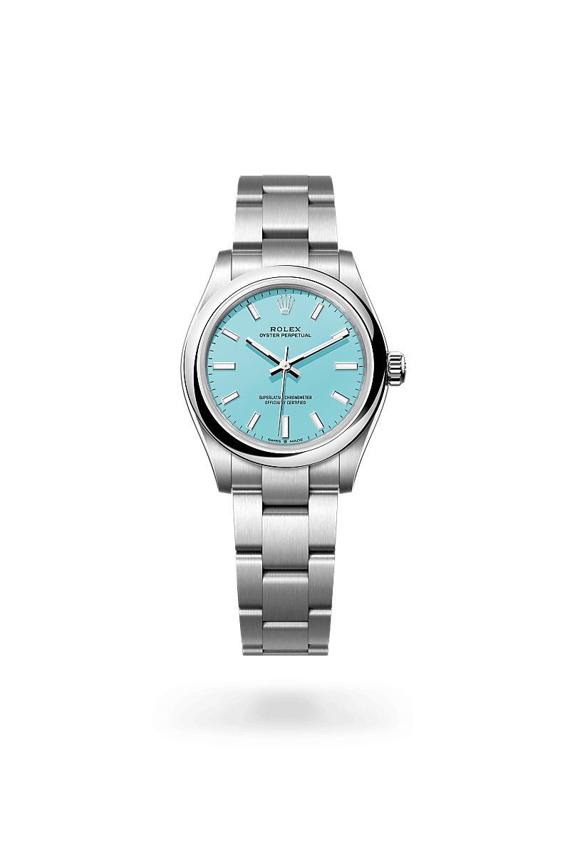 rolex oyster perpetual in oystersteel, m277200-0007 - ben bridge