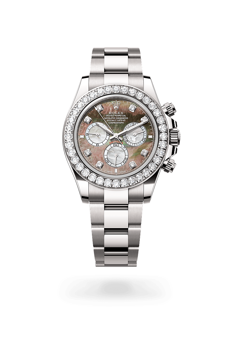 rolex cosmograph daytona in 18 kt white gold, m126579rbr-0001 - ben bridge