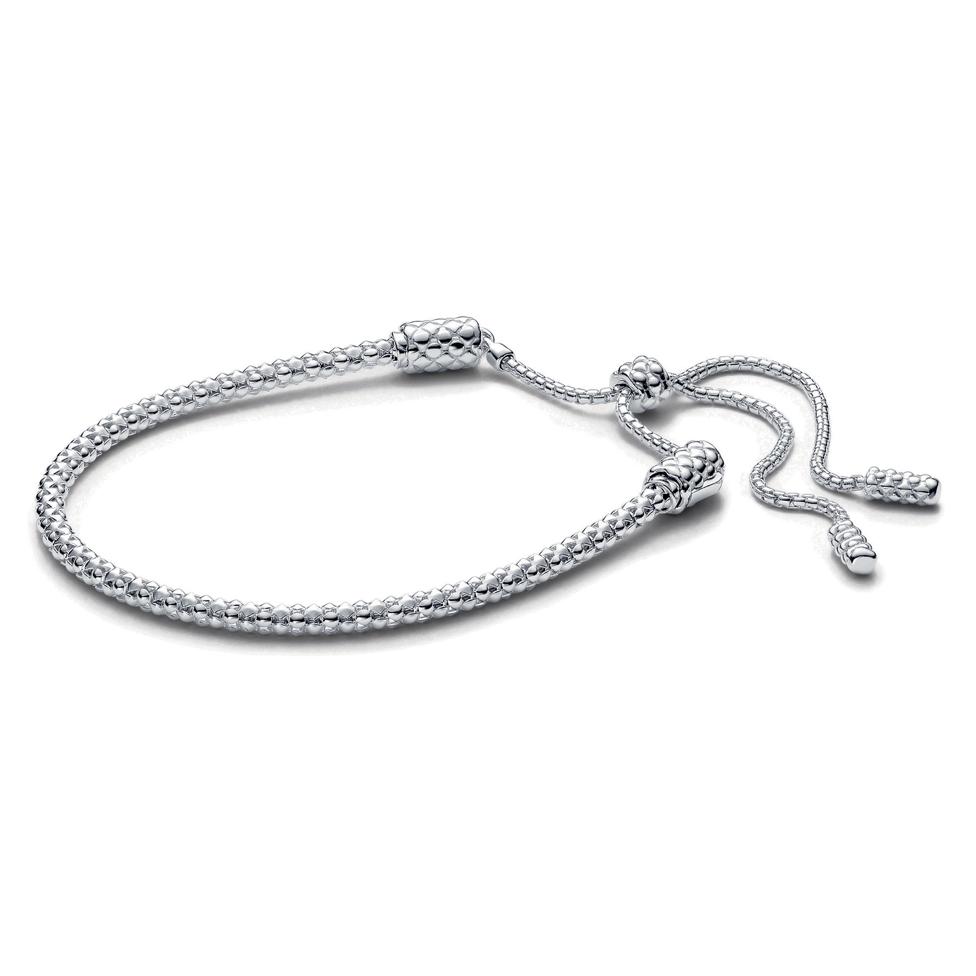 Image of Pandora Moments Studded Chain Slider Bracelet